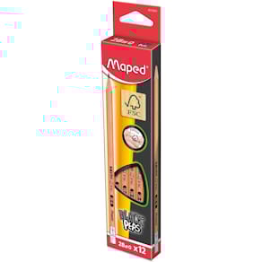 Potlood Maped Black'Peps 2B, met gum