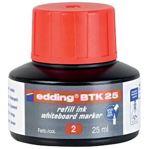 Nachfülltinte edding BTK 25, 25 ml, rot