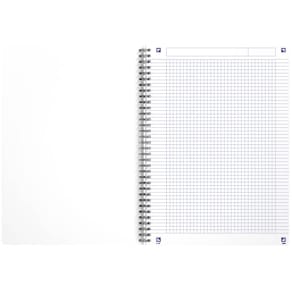 Collegeblock Oxford A4 kariert 5mm, 90 Blatt, grün