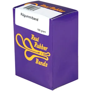 Gummiband nr. 16   60x1,5mm (100g)