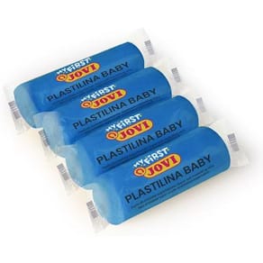 Modellera PLASTILINA Baby 18x38g blå