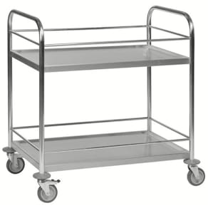 Bordsvagn rostfri
