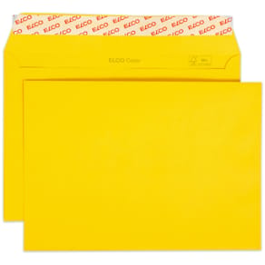 Briefhülle Elco Color, C5, 250 Stk., goldgelb