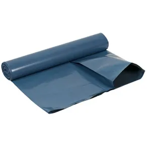 Plastsäck COEX 160L 55my blå/sv 10/rl