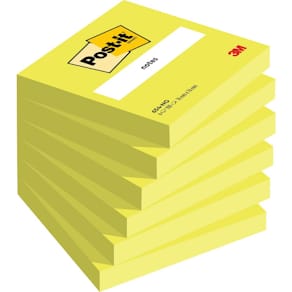 Post-It Neongrön, 76x76mm, 6st