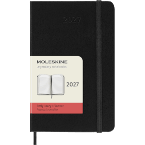 Classic Hard 12M Daily Pocket Svart 2027