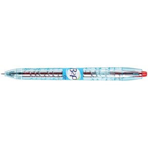 Gelroller Pilot B2P, intrekbaar, medium punt, 0,4 mm, rood