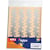Stickers Agipa metallic, blister met 128 stuks, goud en zilver