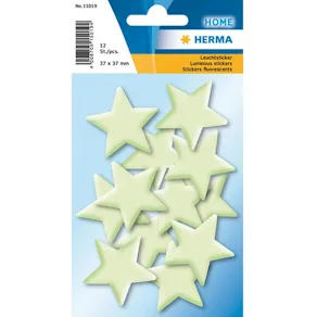 Herma stickers lysande mini stjärnor (12)
