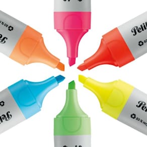 Överstrykningspenna Pelikan neon 6/fp
