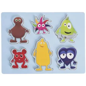 Babblarna Formpussel 6 figurer