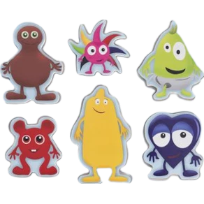 Babblarna Formpussel 6 figurer