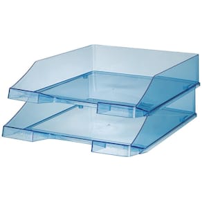 Brievenbakje Han C4, transparant blauw