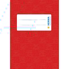 Heftschoner HERMA PP, A6 hoch, rot