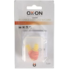 Öronpropp OX-ON Comfort med snöre 1 par