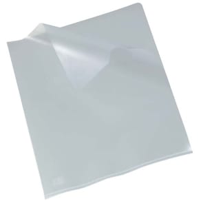 Plastomslag Bantex A4 transparent 80 µm, 100 stk