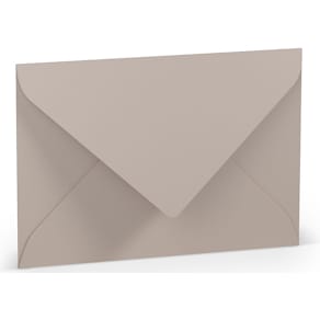 Briefumschlag Rössler Paperado B6 SF, taupe