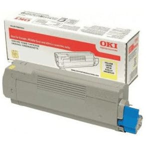 Lasertoner OKI C823/C833/C843, gelb, ca. 7.000 Seiten
