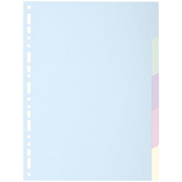 Skilleblad EXACOMPTA FOREVER A4 5-delt 50st