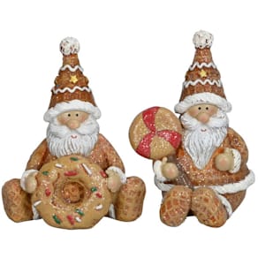 Weihnachtsfigur POSIWIO Weihnachtsmann sitzend, sortiert
