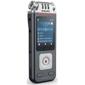 Diktiergerät Philips Voice Tracer 6110, anthrazit/chrom