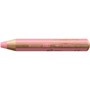 Aquarellfarbstift STABILO woody 3 in 1, pastellpink