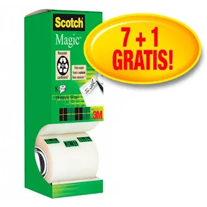 Dokumenttejp SCOTCH 810 19mmx33m 8/fp