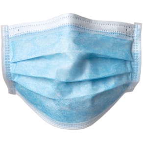 Munskydd 0022E Typ IIR 50-pack blå/vit