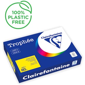 Kopierpapier Clairefontaine Trophee, A4, 80 g/m², 500 Blatt, gelb