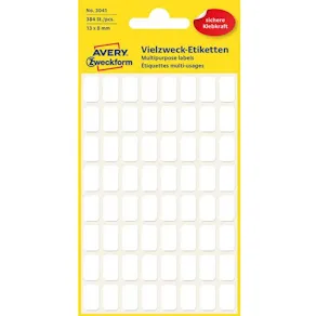 Etikett AVERY handskriv 13x8mm 384/fp