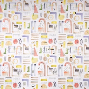 Kunstdruckpapier TURNOWSKY Fantasie Offset Free Flow, bunt, 700 x