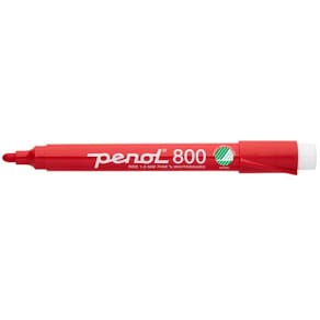 Whiteboardpenna PENOL 800 rund röd
