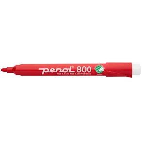 Whiteboardpenna PENOL 800 rund röd