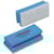 Schuurspons Vileda Glitzi Quattro, blauw, pak van 10 stuks