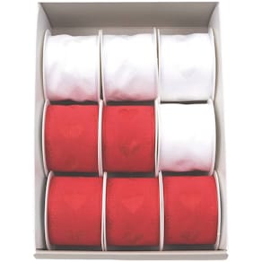 Zierband GOLDINA Herz, sortiert, 40mm x 2m