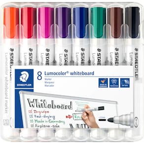 Whiteboardpenna STAEDLER rund 8/FP