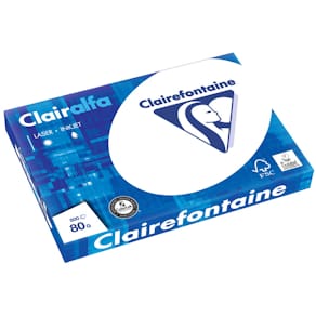 Kopierpapier Clairefontaine Clairalfa A3 80 g/m² weiß 500 Blatt
