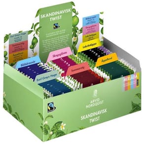 Te ARVID N assortert displayboks (90)