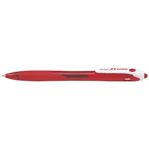 Bläckkulpenna PILOT Rex Grip Röd, medium, 1.0mm, 10st