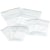 Blixtlåspåse 230x320 mm skrivfält 100-pack