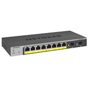 NETGEAR Smart GS110TPv3 - Switch - smart - 8 x 10/100/1000 (PoE)