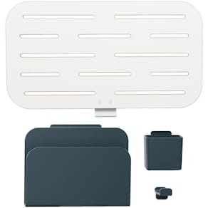 Organiseringstavle Leitz Ergo Pegboard, 42 × 25 cm, hvid
