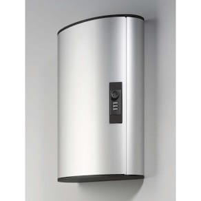 Nøgleskab Durable kodelås, 54 nøgler, 302×400×118 mm, alu/grå