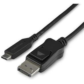 StarTech.com 3.3ft/1m USB C to DisplayPort 1.4 Cable, 4K/5K/8K