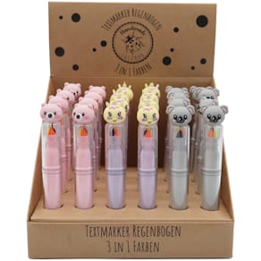 Textmarker LULUBUG 3in1, 3fach sortiert