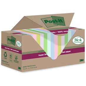 Notes POST-IT SS 76x76mm re sort.f 18/fp