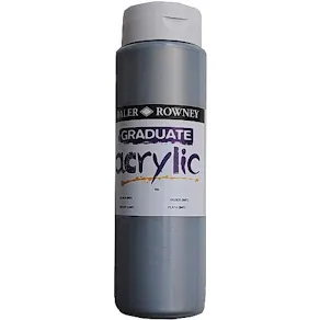 Akrylfärg Silver 500 ml DALER-ROWNEY