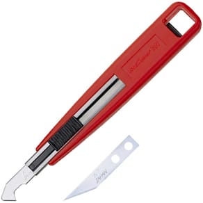 Hobbykniv NT Cutter M-500P 9 mm, bræk‑af, rød, 1 stk.