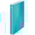 Ringmap Leitz WOW, 2 ringen, ijsblauw