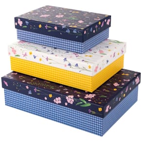 Geschenkkarton TURNOWSKY Meadow Miracles, bunt, 3 Größen